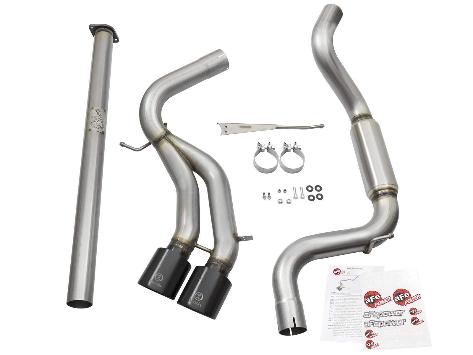 Takeda aFe Power 49-33083-B Performance Exhaust System (3", Cat-Back, Stainless Steel)