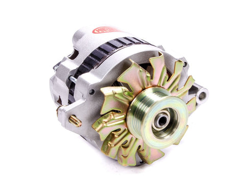 Alt GM Powermaster CS130 Natural 140A 6 grv Pulley Str MTG 6.61" Unthreaded MTG Ear 1-Wire or OE Hookup