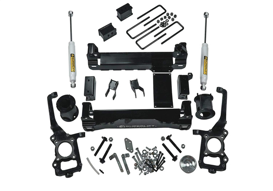 SUPERLIFT RealTruck SUSPENSION 6" Lift Kit for Ford F-150 | Complete Lift Kit with Front Strut Spacers & Rear Shadow Series Shocks | K179 | Fits 2009-2014 Ford F-150 4WD