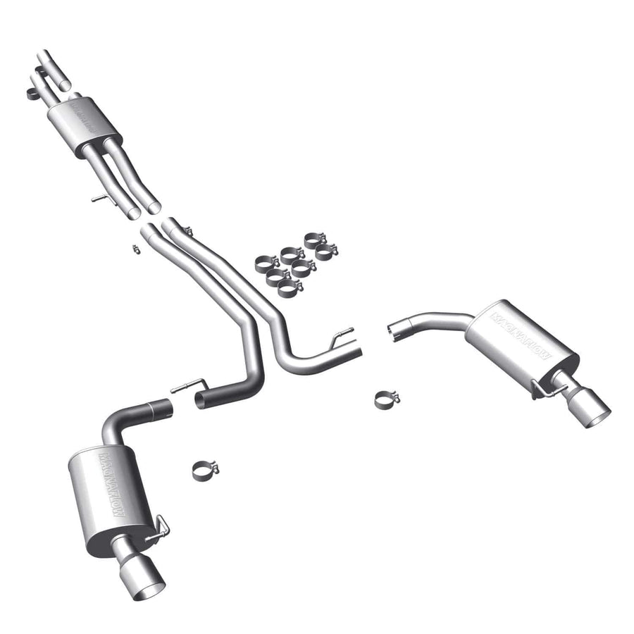 Large MagnaFlow Stainless Steel Performance Exhaust System Kit