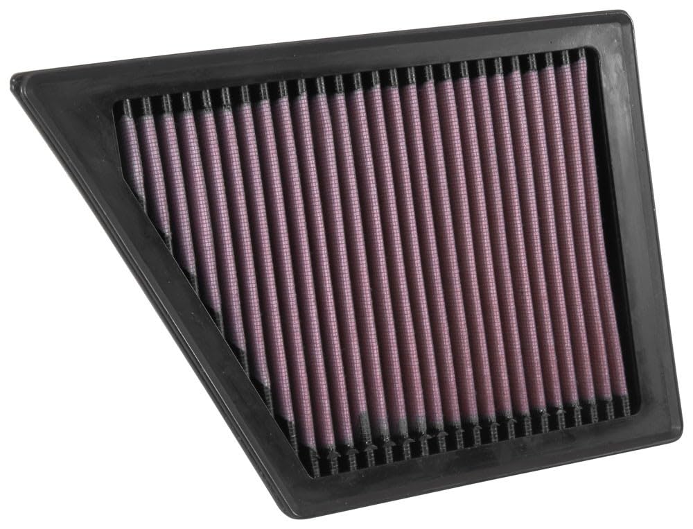 K&N Engine Air Filter: Washable, Increase Power & Acceleration, Premium, Replacement Car Air Filter: Compatible with 2016-2019 CADILLAC (CT6), 33-5054