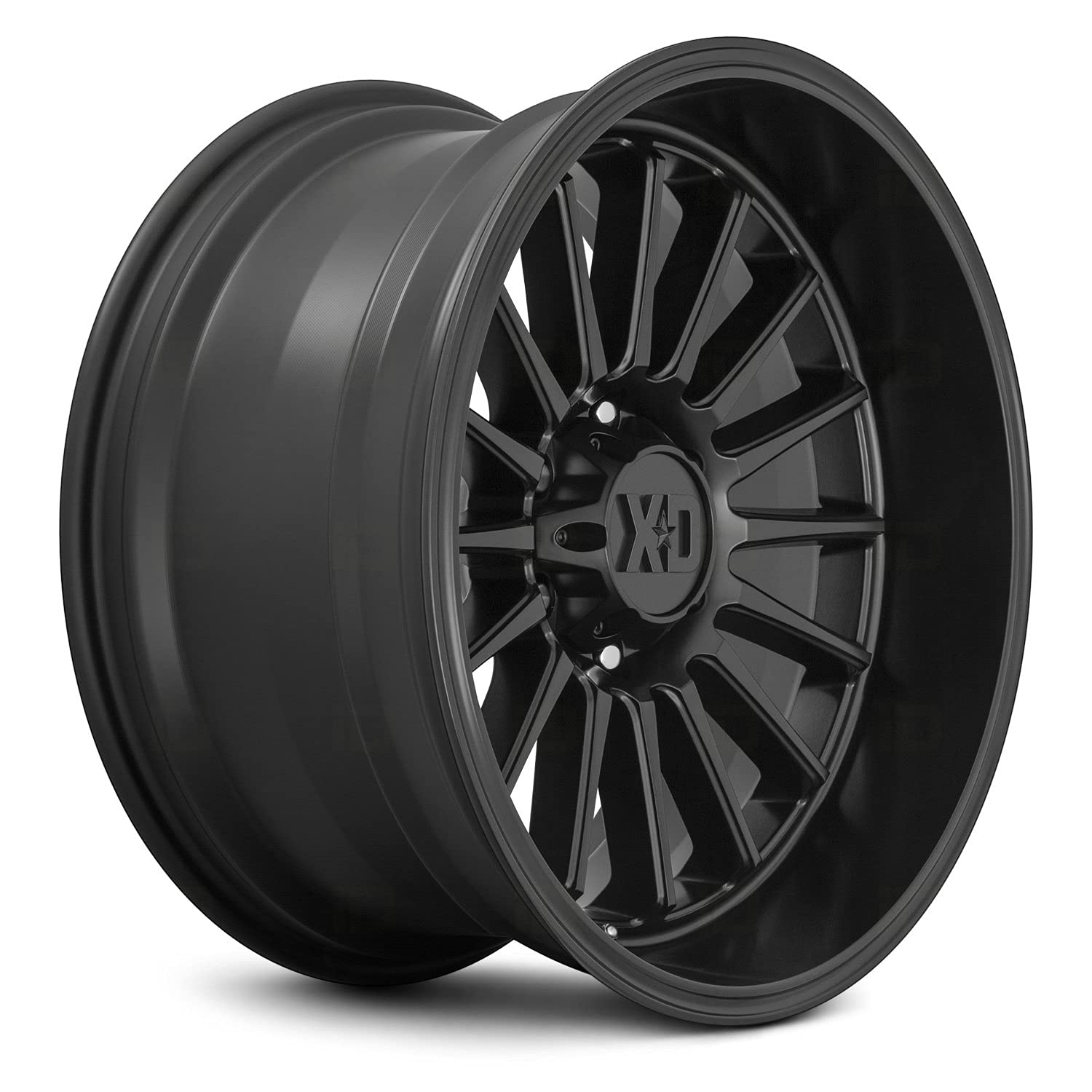 Xd857 Whiplash Satin Black Wheel XD Wheels with Alloy Steel (22 x 10. inches /5 x 71 mm, -18 mm Offset)