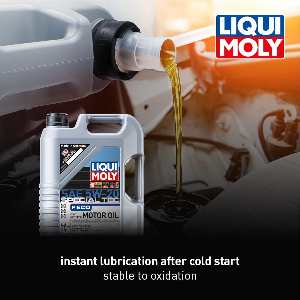 LIQUI MOLY ECO SAE 5W-20 Special Tec F | 5 L | Fully synthetic engine oil | SKU: 2264