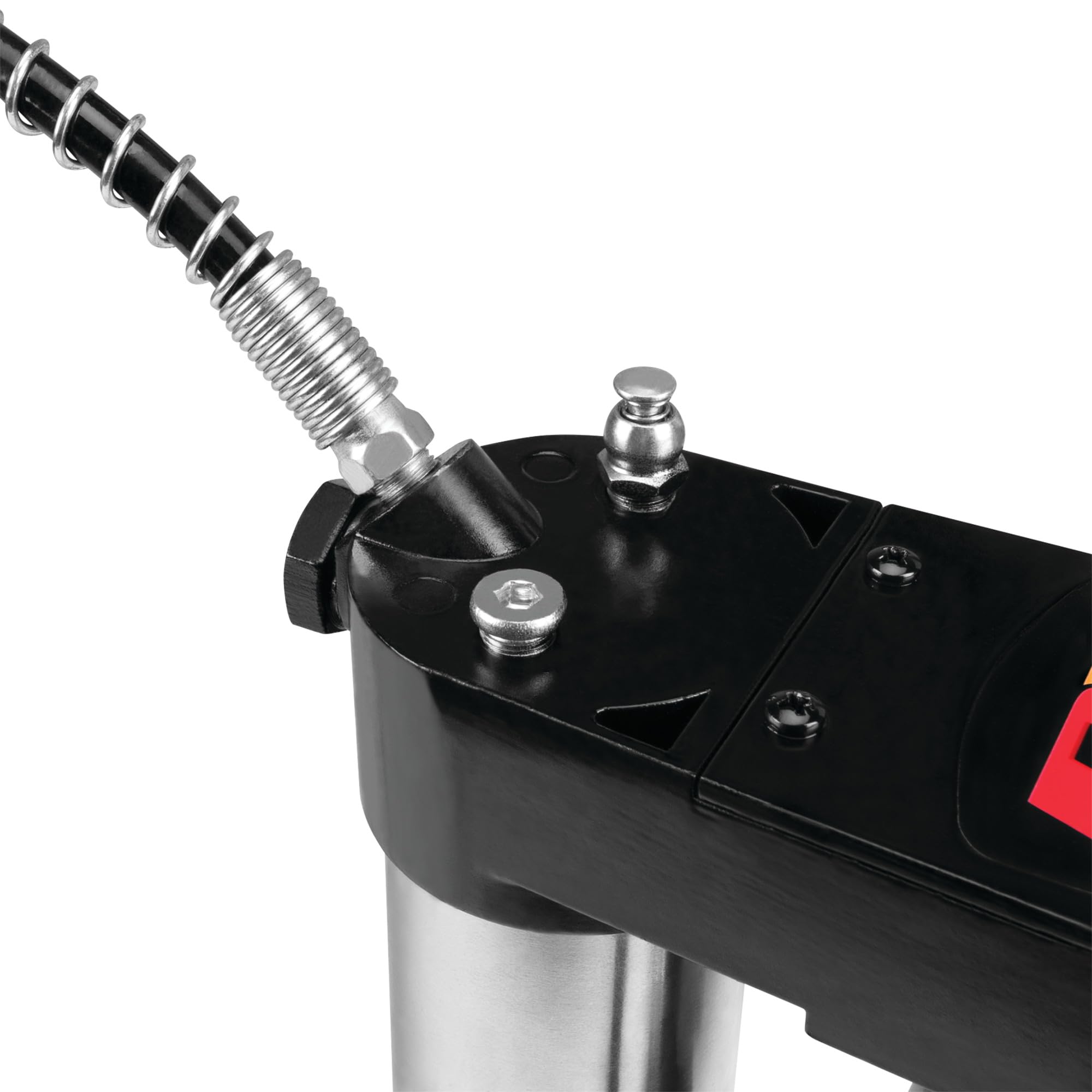 14.4V Performance Tool W50014 Cordless Grease Gun with 7000psi, 30in Hose and Heavy Duty Coupler for Easy Lubrication