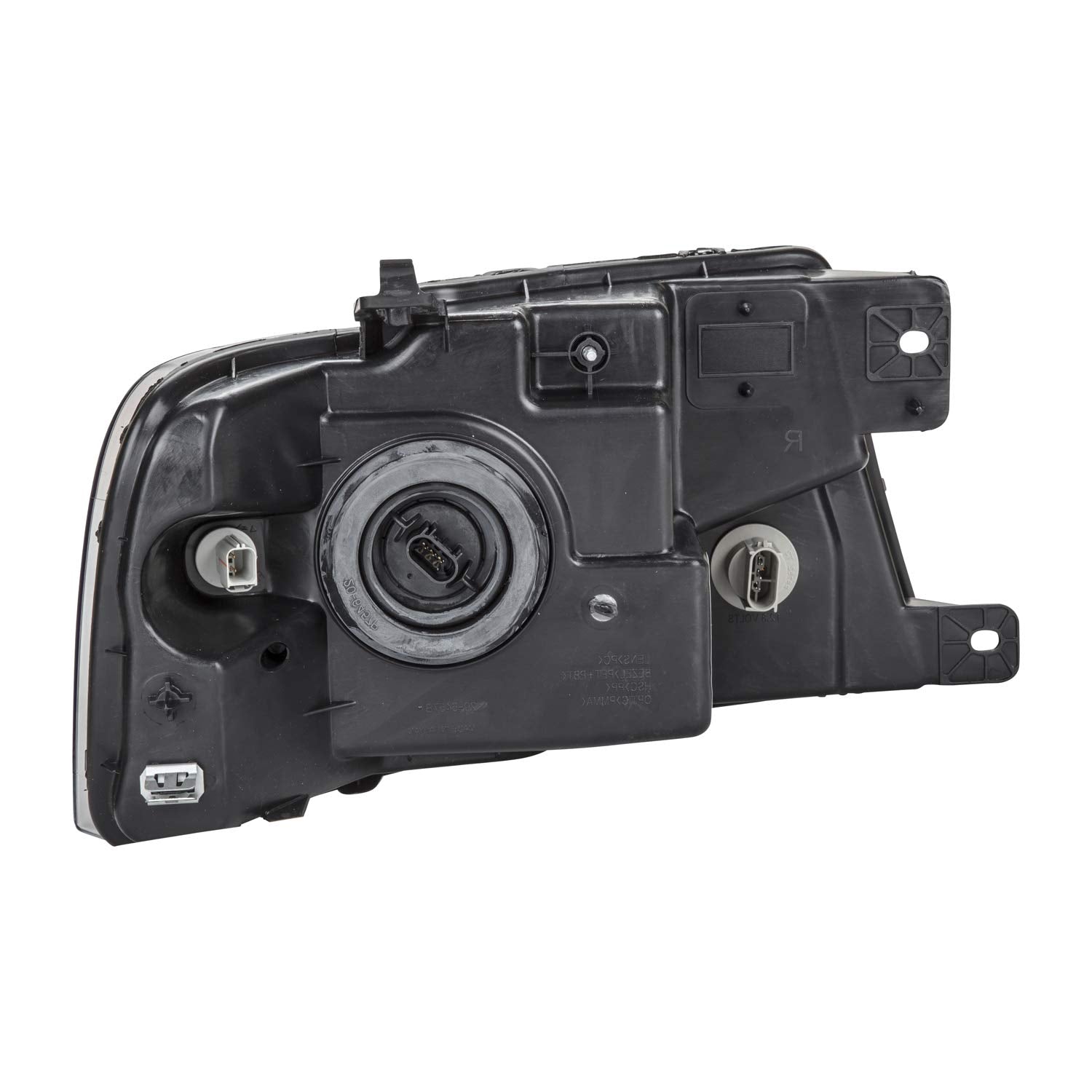 Left TYC Headlight Assembly Compatible with 2004-2008 Ford F- Series Pickup (Hvy Dty)