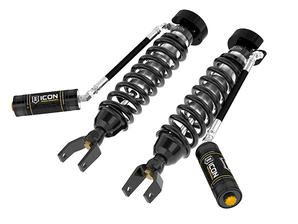 2-3 Lift ICON, Front, 2.5 VS Remote Reservoir Coilover Kit, Compatible with 2019-Up Ram 1500, 211015