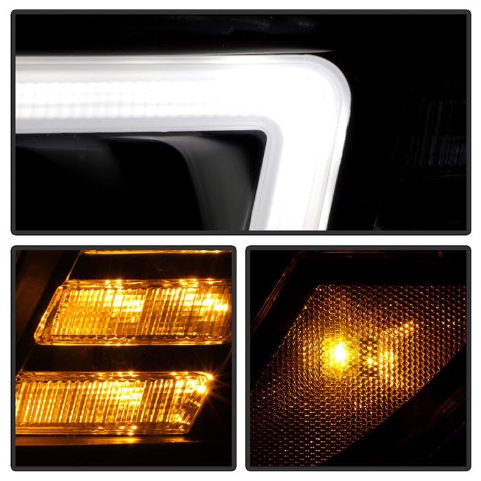 Headlights Spyder Signature (PRO-YD-PB38600-L-BK)