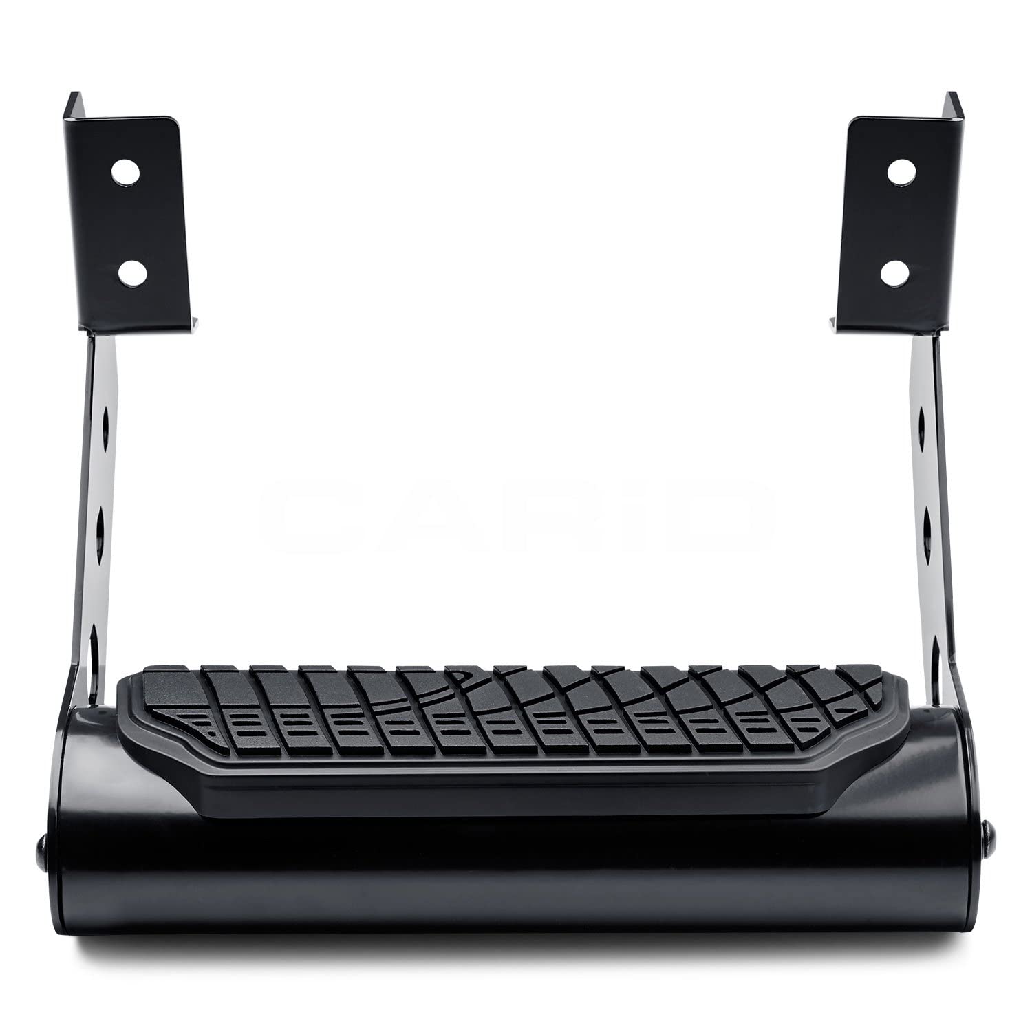 Steelcraft Universal Side Drop Step 4 in. Wide Round Tube Black Powdercoat 200010 Side Drop Step