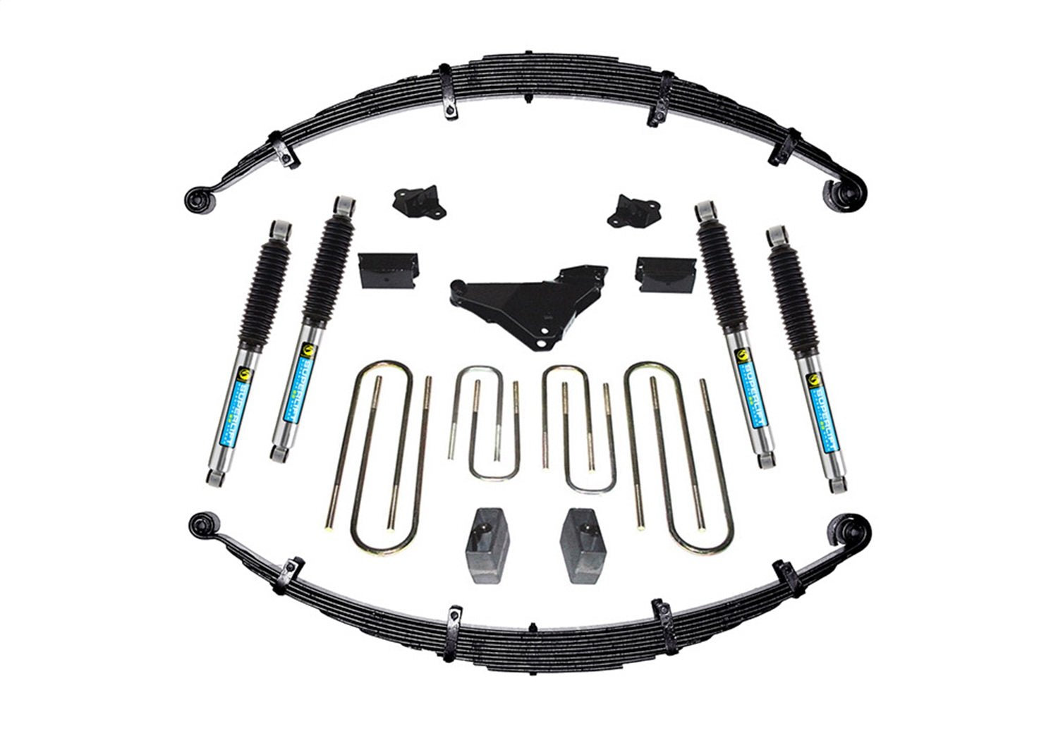SUPERLIFT SUSPENSION RealTruck 5" Lift Kit for Ford Excursion | Complete Lift Kit with Front & Rear Bilstein 5100 Series Shocks | K648B | Fits 2000-2005 Ford Excursion