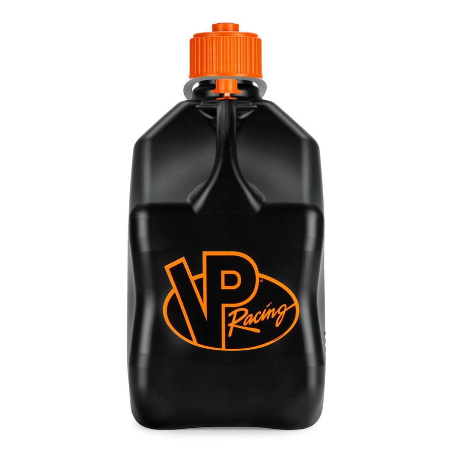 5.5 Gallon VP Racing Motorsport Jug V-Twin Sq. - Black/Orange