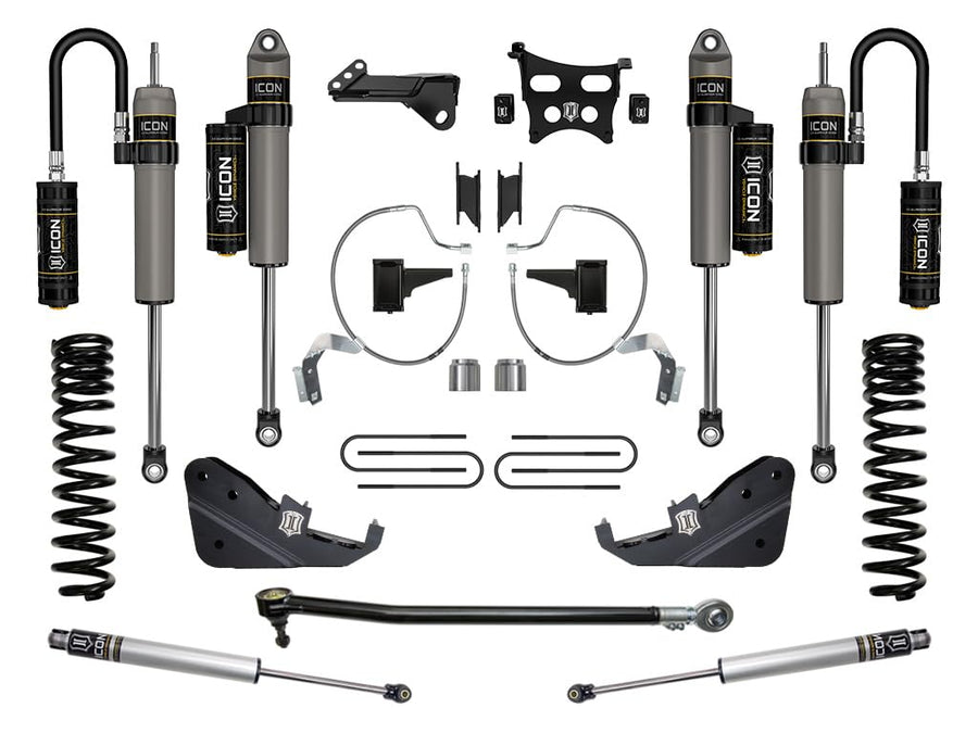 2023-2025 Ford F-250/F-350 Super Duty ICON 4WD, Diesel, 4.5" Lift, Stage 4 Suspension System