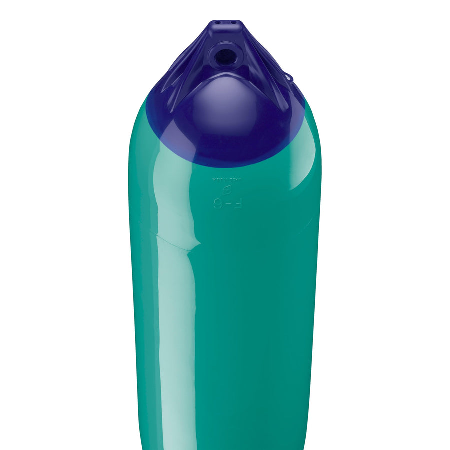 F-6 Standard Polyform Boat Fender Blue Ropehold - Teal