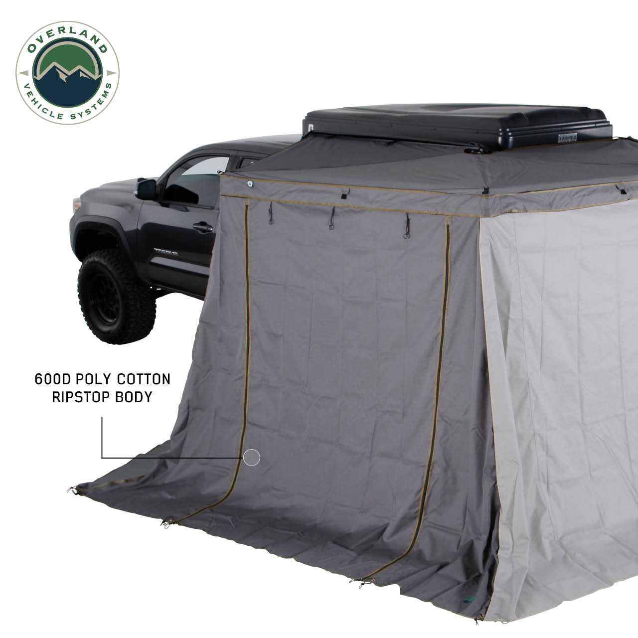 HD Nomadic 270 LTE Awning Wall Drivers Side 1 and 2 | Dark Gray | Awning Sold Separately | 18309909
