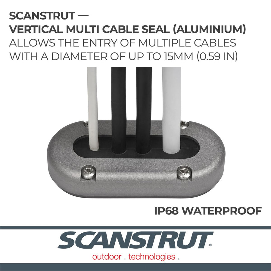 SCANSTRUT Lindemann Multi Deck Seal for Multiple Cables up to 15mm