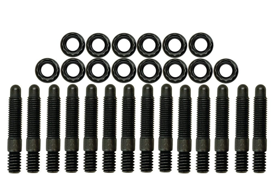 Moroso Valve Cover Stud Kit 38822, Fits Big Block Chevy Fabricated Covers, Bullet Nose w/ 12 Pt Nuts