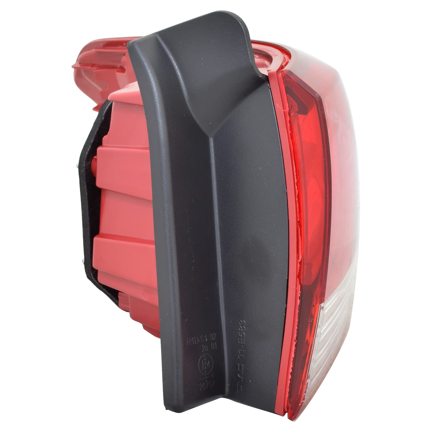 Right TYC Tail Light Assembly Compatible with 2018-2020 Kia RIO