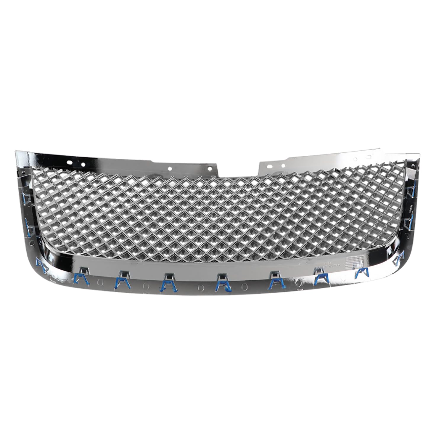 Chrome Mesh Spec-D Tuning Front Hood Grille Grill Compatible with 2007-2009 GMC Acadia