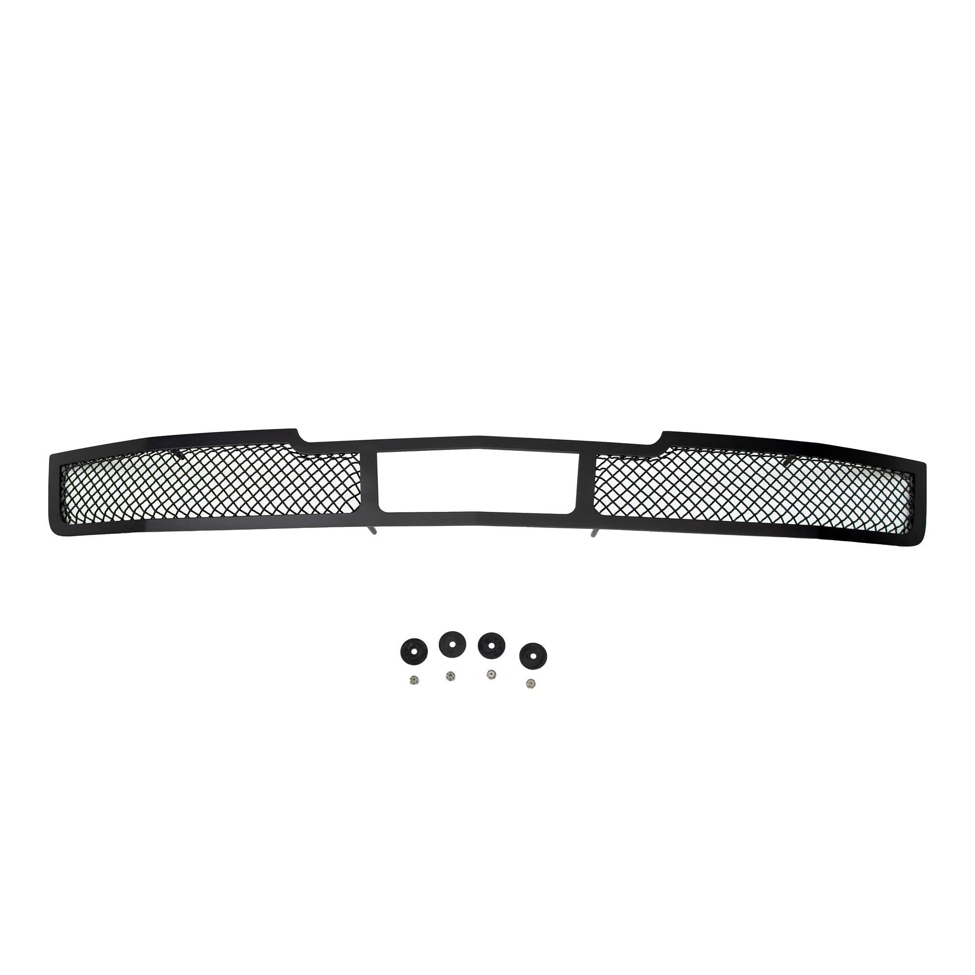 2015i-2020 Escalade T-Rex Grilles Upper Class Series Bumper Grille, Black, 1 Pc, Replacement, with Adaptive Cruise Control - PN #52189