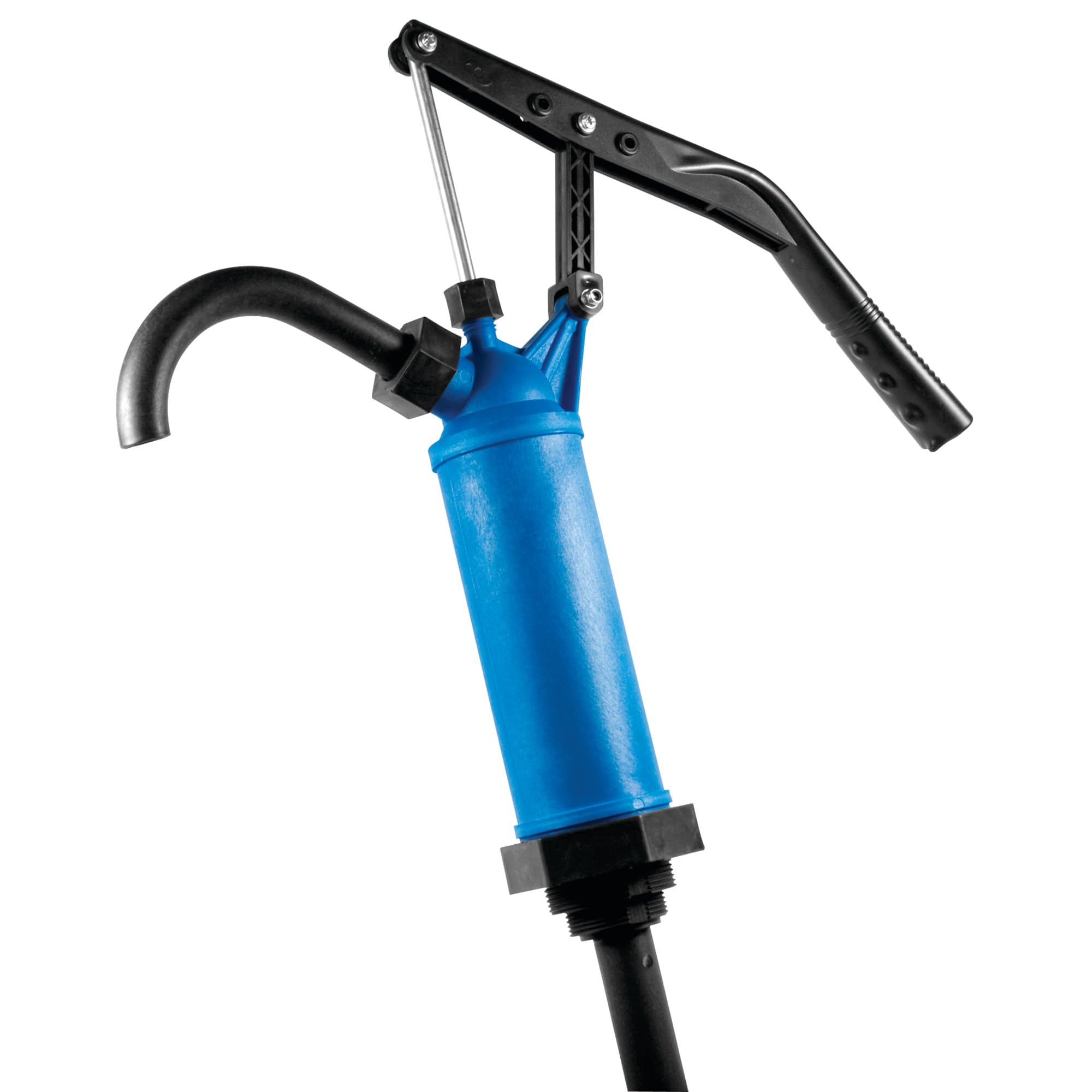 General Purpose Performance Tool W54268 Blue Lever Action Barrel Drum Pump - Fits 5 to 55 Gallon Drums