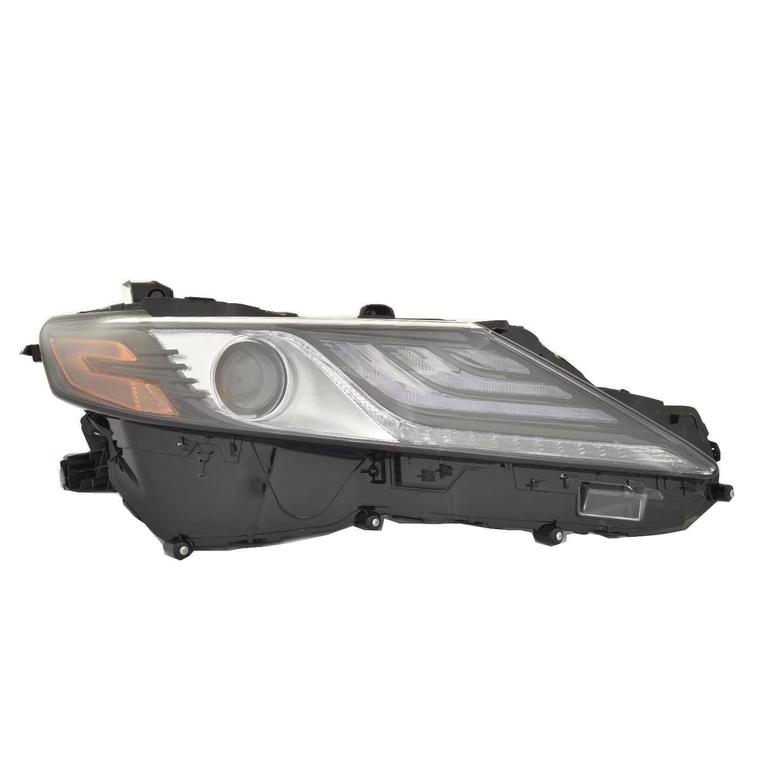 Toyota Camry 21 / Hybrid 18-21 Headlight XSE with LED SL RH Passenger Side CAPA Replaces OEM: ACK Automotive 81110-06G30 Partslink: TO2503300C