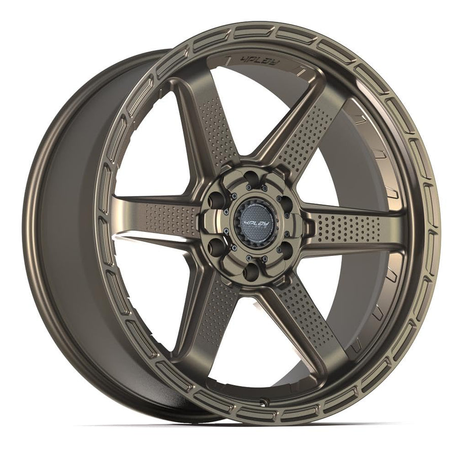 4PLAY Wheels 22 Inch Rim 4PS63 Fits 6x135 & 6x139.7 22x9 Satin Bronze (1)
