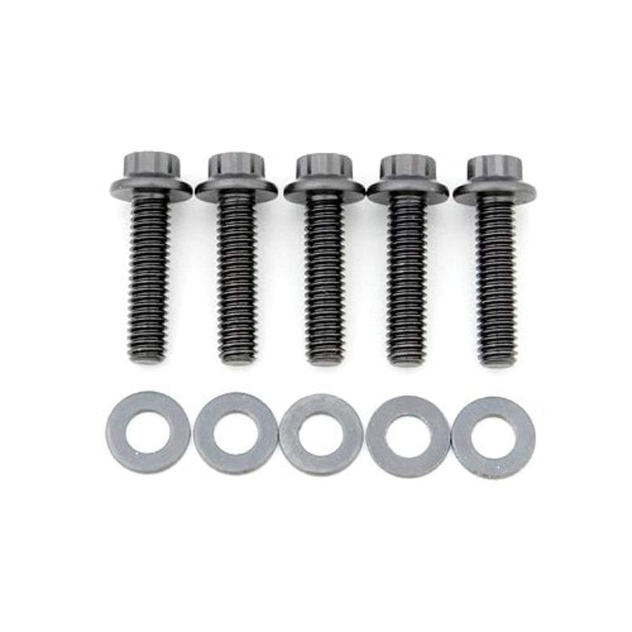 ARP 641-1250 Black Oxide 1.250" UHL 5/16-18" RH Thread 12-Point Bolt with 3/8" Socket and Washer,