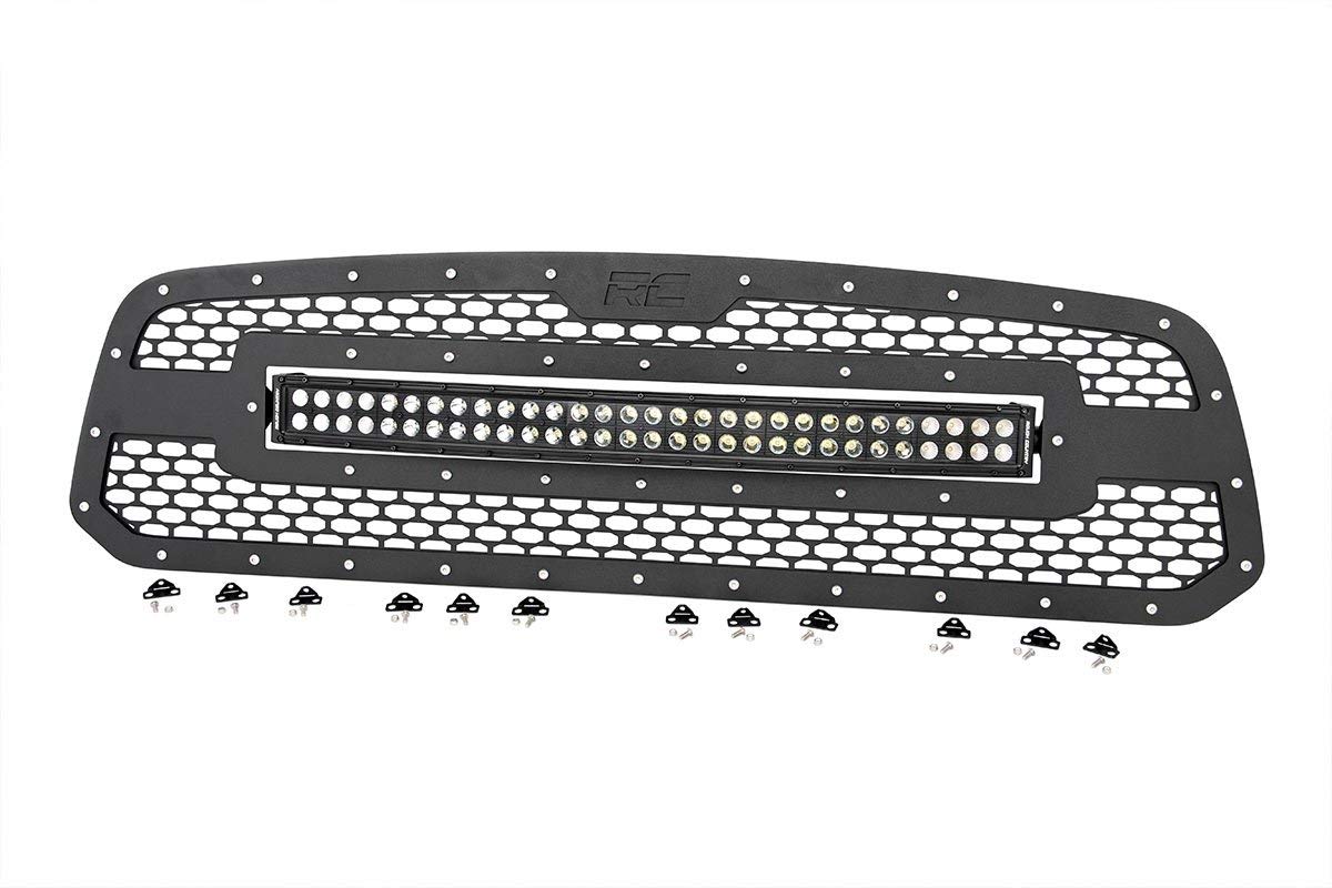 Rough Country LED Mesh Grille Insert for 2013-2018 Ram 1500 2WD/4WD - 70199
