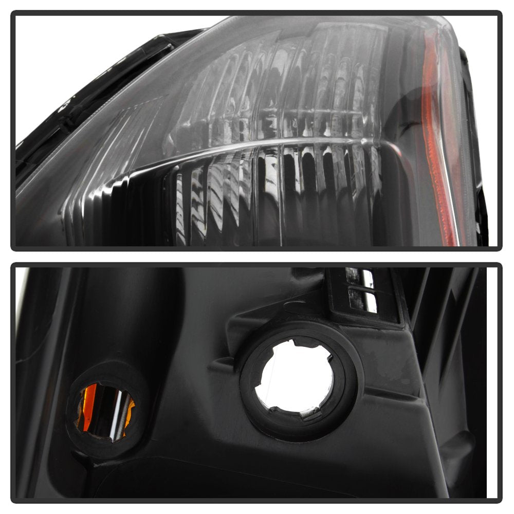 Headlight Xtune HD-JH-NA10-2D-AM-BK, 1 Pack