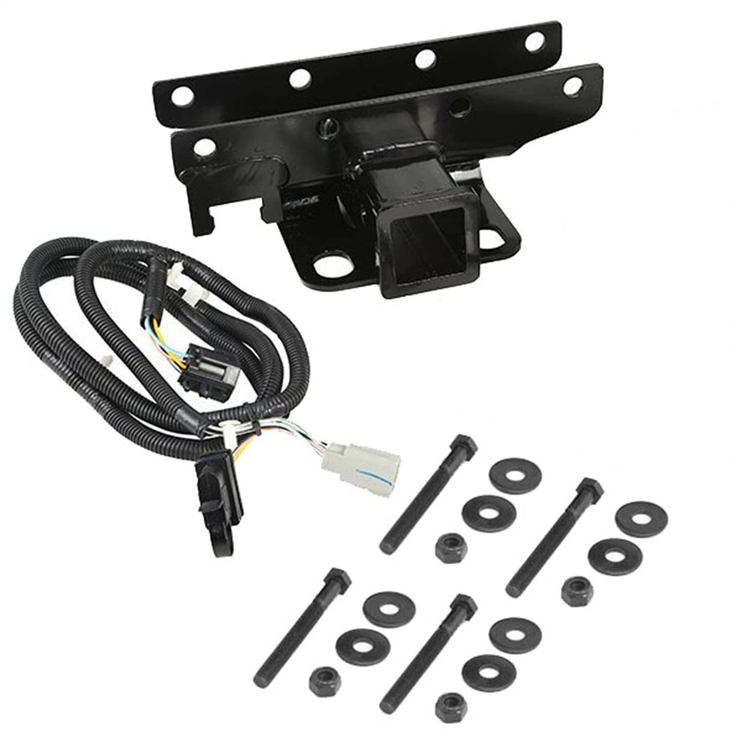 Trailer Hitch Kit Rugged Ridge 11580.51, Wiring Harness; 07-18 Jeep Wrangler JK