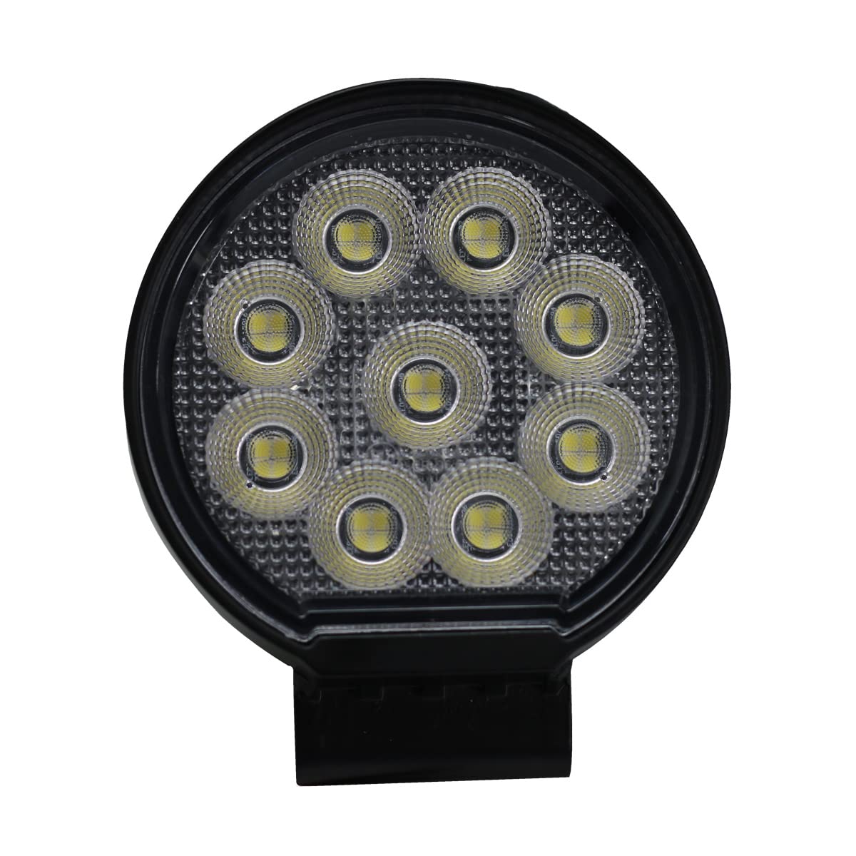 Race Sport Lighting 36-Watt Auxiliary Light Fit 4-inch Round IQ Series Auxiliary LED Flood Beam RS4IQ36WR