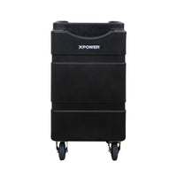 XPOWER Water Reservoir Mobile Tank WT-90 for FM-68W, FM-88W, 90 Liter, 24 Gallon, Mobile, Portable, Outdoor Cooling, Wheels