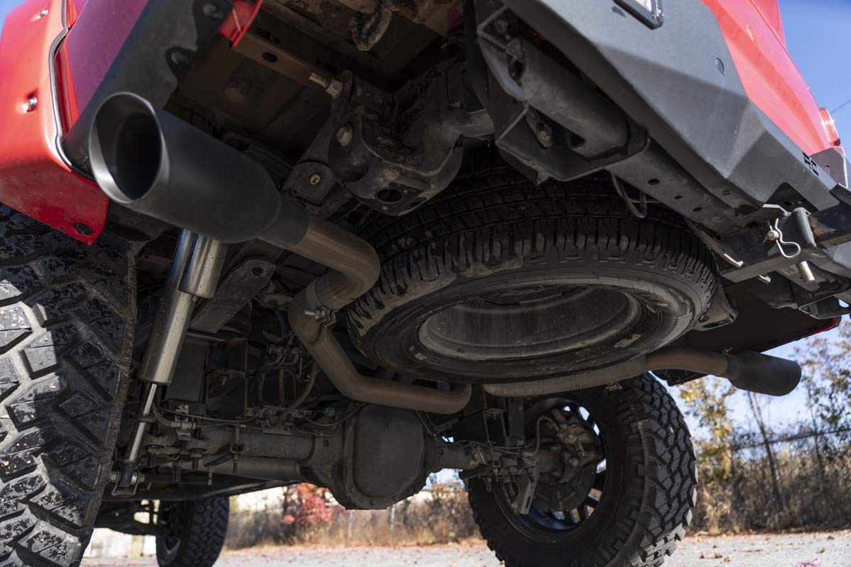 Rough Country Cat-Back Dual Exhaust for 2015-2020 Ford F-150 2WD/4WD - 96006