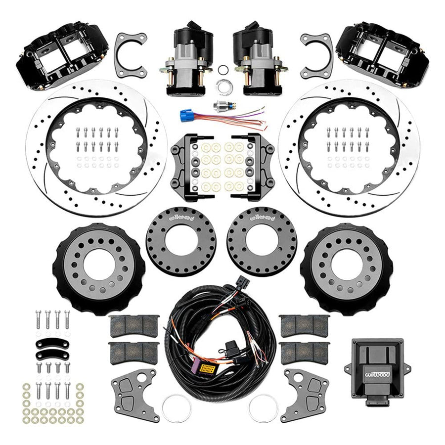 Wilwood Superlite Narrow 4R Rear P-Brk Kit 14.00in Rotor Big Ford 2.50in Offset - SRP