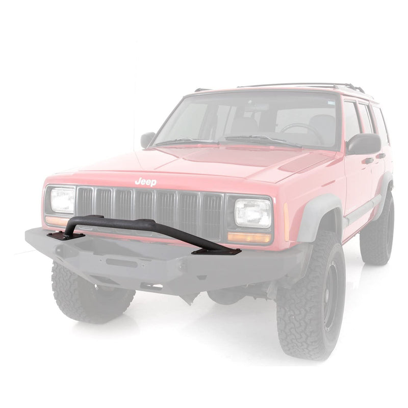 XRC Smittybilt 76811 Front Bull Bar Accessory for 1984-2001 Jeep Wrangler XJ Front Bumper