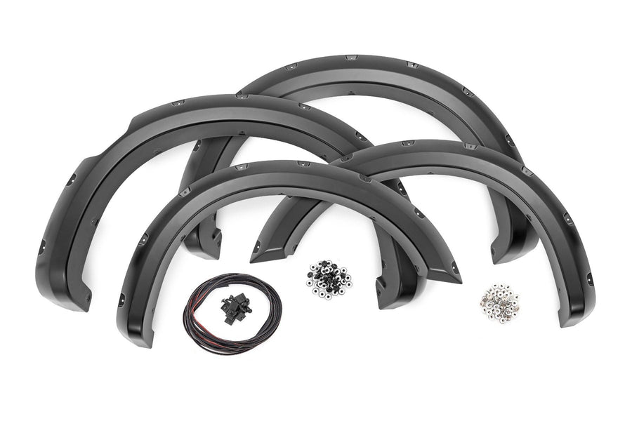 Pocket Fender Flares Rough Country for 2017-2024 Nissan Titan - F-N101705A