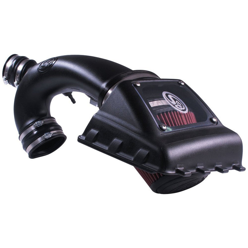 Cold Air Intake S&B Filters 75-5067 For 2011-2014 Ford F-150 3.5L EcoBoost (Oiled Cleanable, 8-ply Cotton Filter)