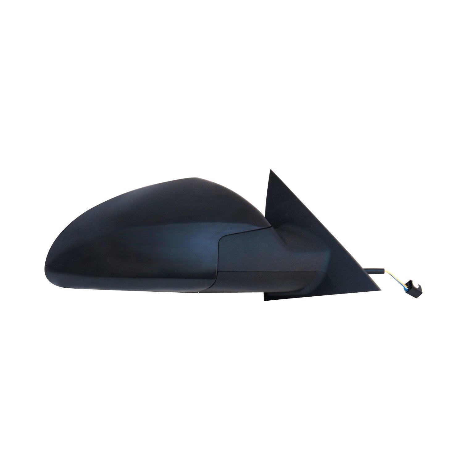 Passenger Side Fit Mirror for Pontiac G6 Sedan, Textured Black w/PTM housing, Foldaway, Power