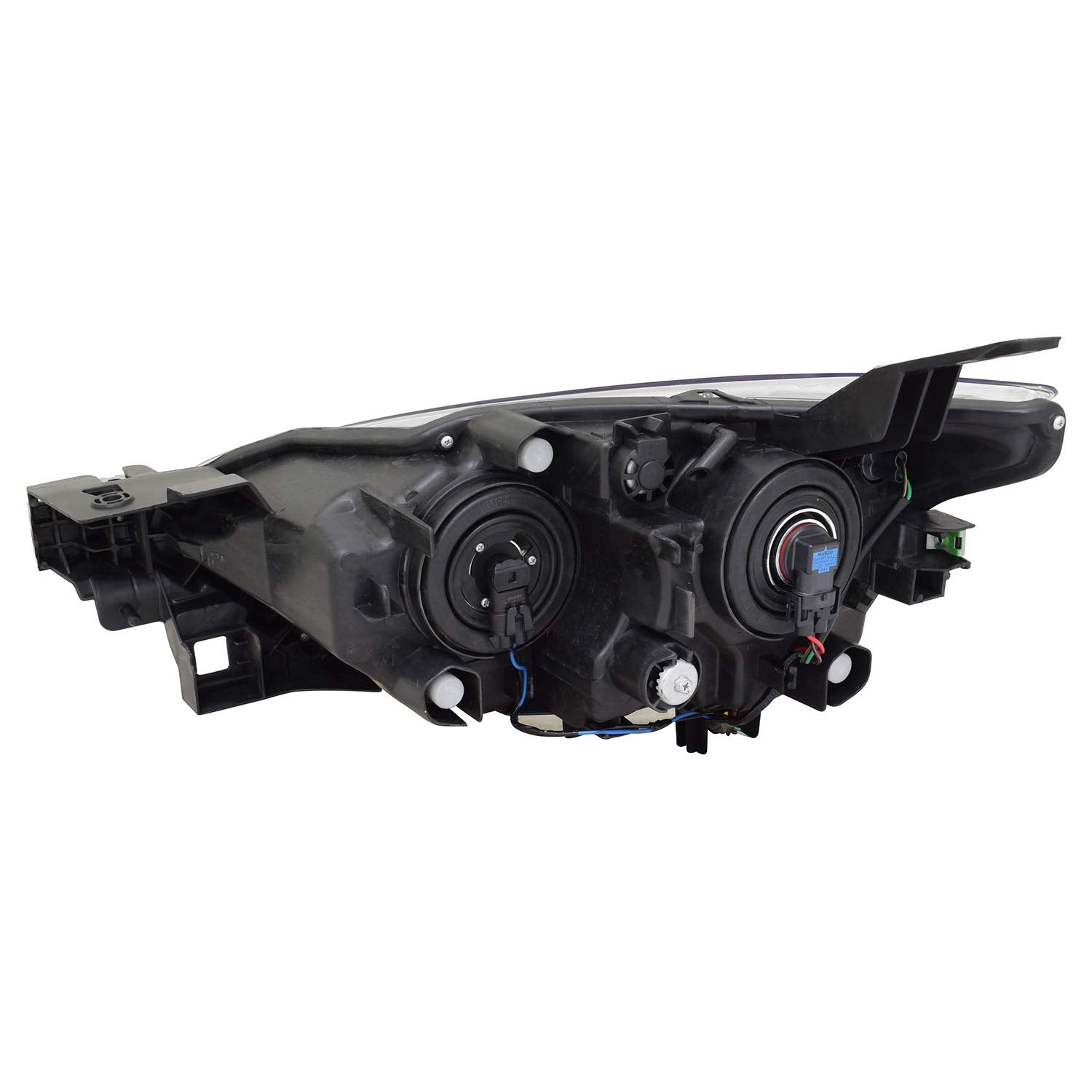 Right TYC Headlight Assembly Compatible with 2016-2021 Mazda CX-3