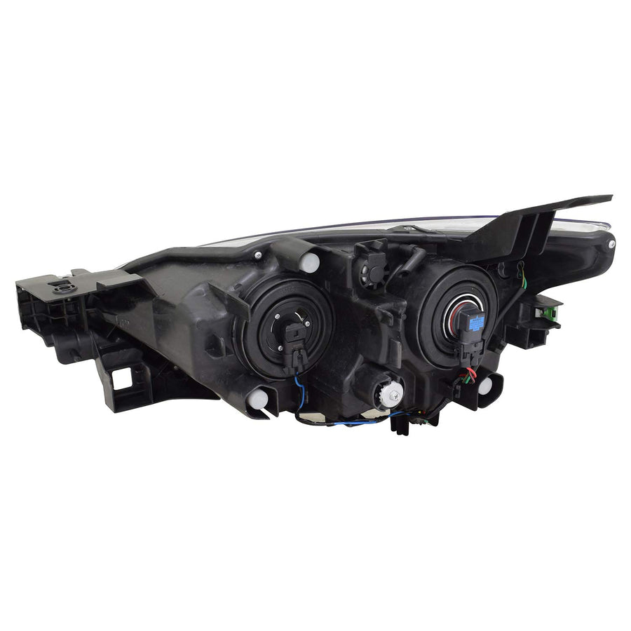 Right TYC Headlight Assembly Compatible with 2016-2021 Mazda CX-3