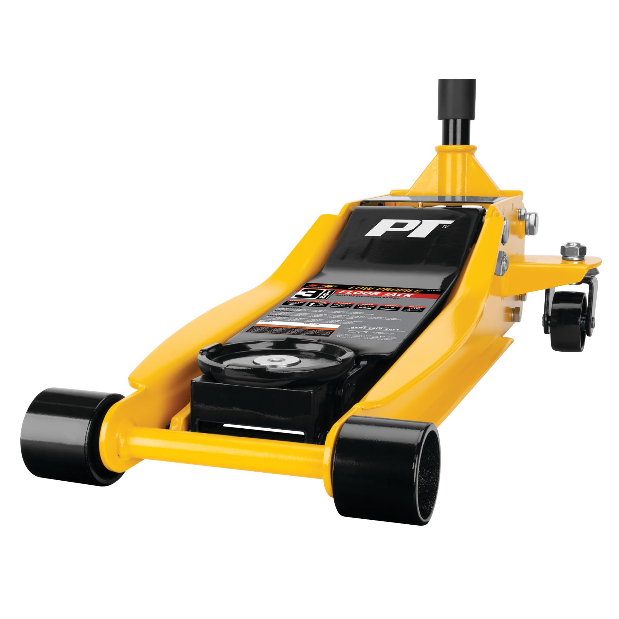 3 Ton Performance Tool W1626 Low Profile Rapid Lift Floor Jack (3-1/4 to 20-Inch Lift Range)