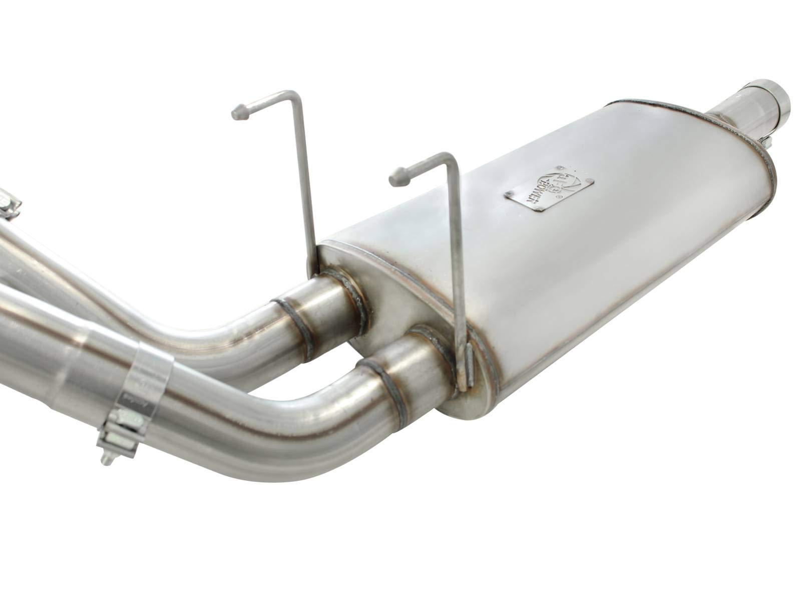MACH Force XP aFe 49-42013-B 3" Stainless Steel Dual Cat-Back Exhaust System for Dodge RAM 1500 V8-5.7L Engine