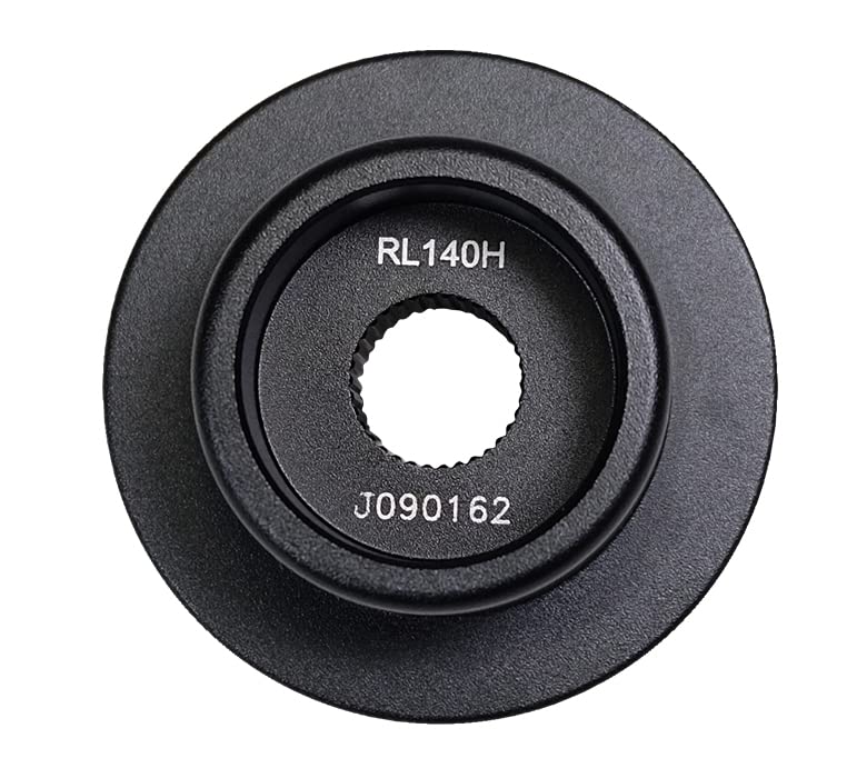 NRG Innovations Race Style NRG-SRK-RL140H Steering Wheel Short Hub Adapter, Up To 1" Shorter Overall, Black Body