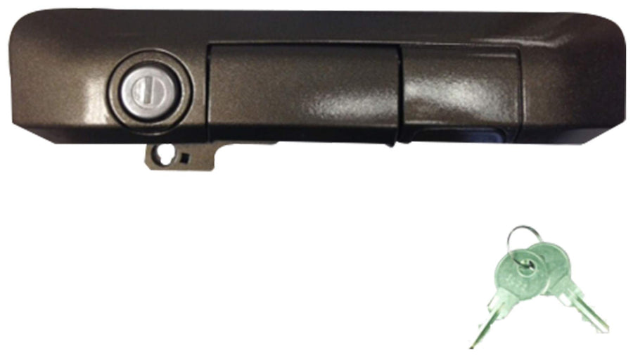 Manual Tailgate Lock – Pop & Lock for Toyota Tacoma, Fits 2005 to 2015 Models (Pyrite Mica, PL5506, Standard Lock)