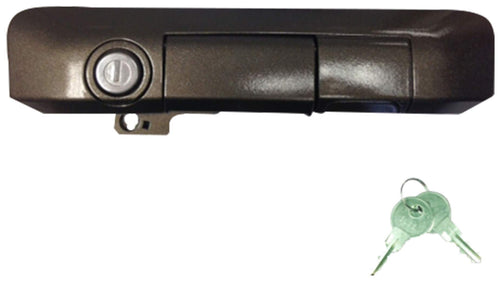 Manual Tailgate Lock – Pop & Lock for Toyota Tacoma, Fits 2005 to 2015 Models (Pyrite Mica, PL5506, Standard Lock)