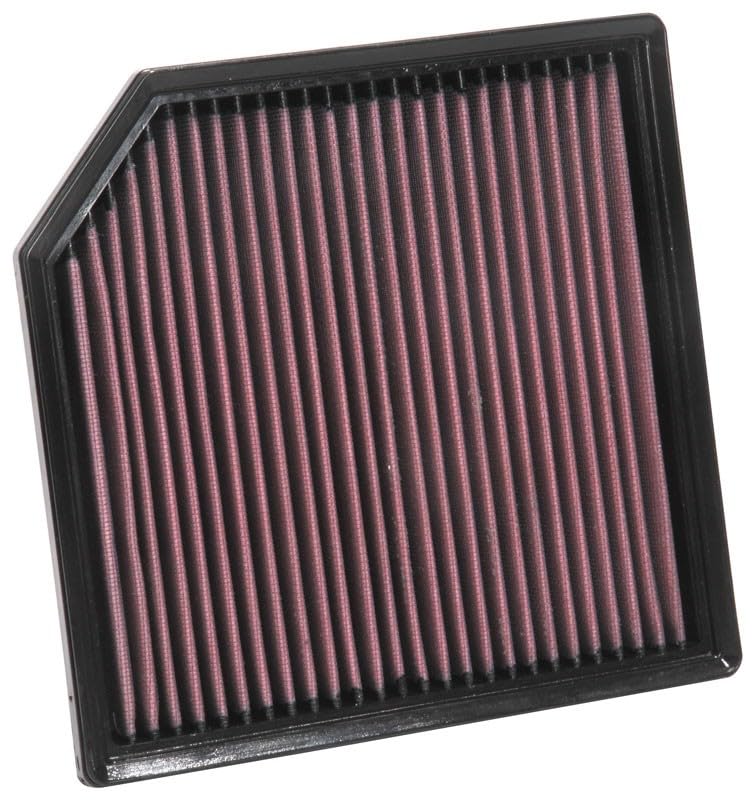 K&N Engine Air Filter: Replacement Car Air Filter, Washable, Clean Every 75,000 Miles, Reusable, Premium: Compatible with 2018-2019 VOLVO (XC40), 33-3127