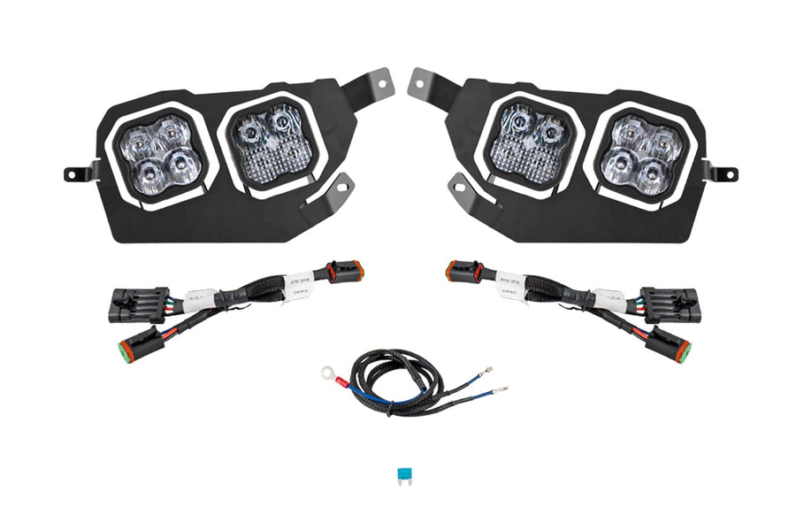 Diode Dynamics SS3 LED Headlight Kit RZR XP compatible with Polaris 2014-2023, SS3 Sport
