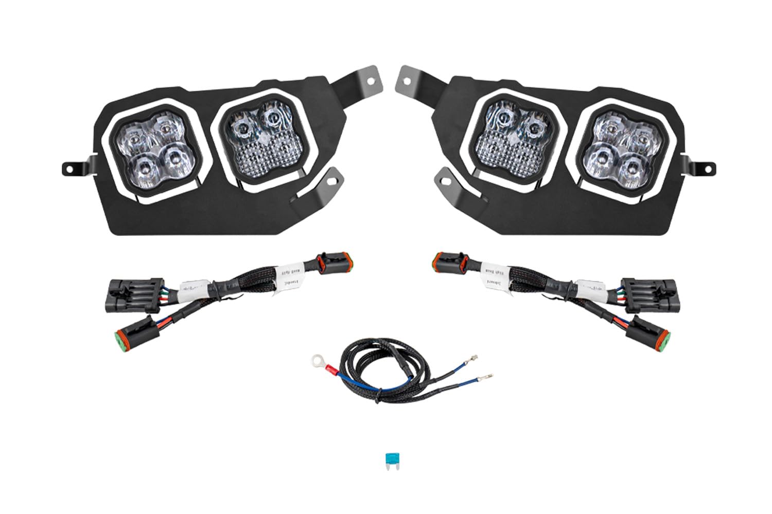 Diode Dynamics SS3 Pro LED Headlight Kit compatible with Polaris RZR XP 2014-2023