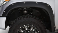 Pocket / Rivet Fender Flares Stampede Products | Ruff Riderz | Fits 2014 - 2021 Toyota Tundra (66.7/78.7/97.6" Bed), Black | 4 pcs., 8431-2