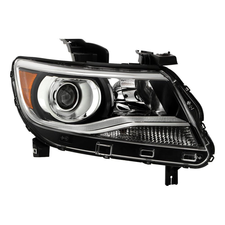 Chevy Colorado 2015-2021 LT/Z71/ZR2 Spyder Halogen Projector Headlight - Low Beam-H11(Included) ; High Beam-H9(Included) ; Signal-3157(Included) - OE Right (Partlink# GM2503408C) (OE# 84169783)