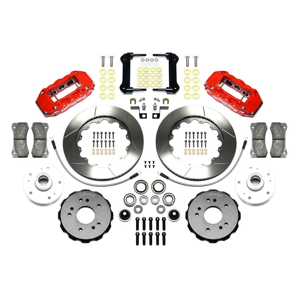 Red AERO6 Front Truck Kit,14.25"